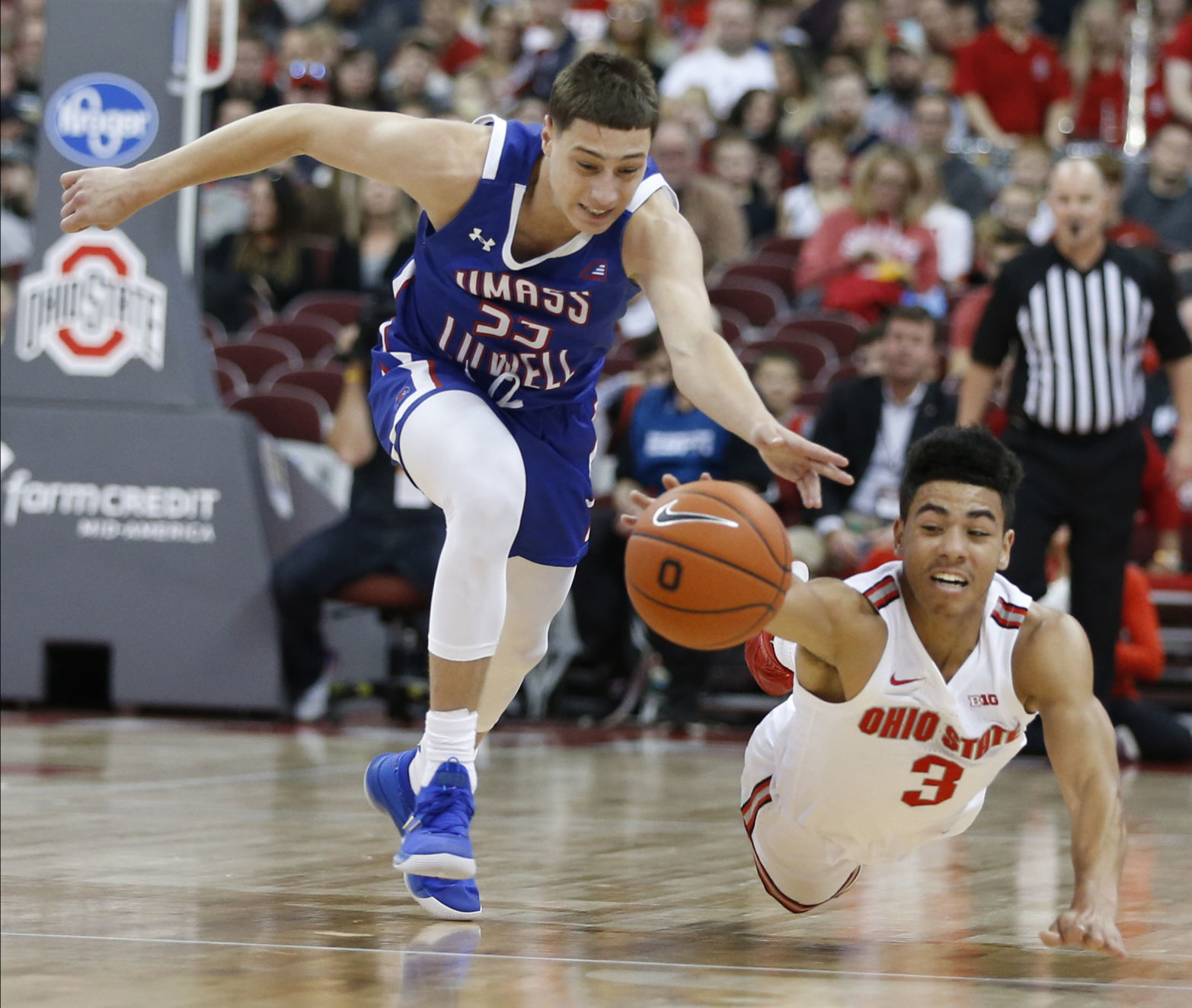 UMass Lowell Ohio St Basketball